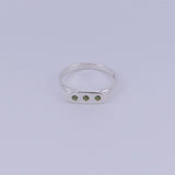 Silver Trio Ring