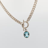 Flux & Flame - Blue Lagoon Toggle necklace