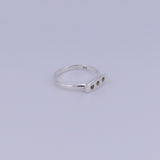 Silver Trio Ring