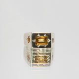 Une - Volume #1 - Signet #1 with 3 Orange Citrines