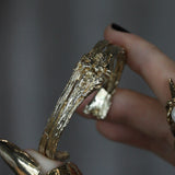 Aureate Bone Cuff