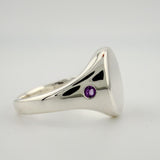 Stromboli Signet - Amethyst