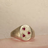 Bonus Prize - Love Heart Trio Signet