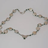 SGS Jewellery - Bespoke - Daisy Chain Pearl & Sapphire Necklace