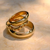 OLIVIA WARE - DIAMOND IN THE ROUGH - ORANGE SAPPHIRES