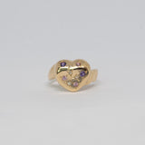 Une - Bespoke - Molten Heart Signet Ring