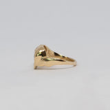 Une - Bespoke - Molten Heart Signet Ring