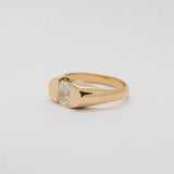 Jacqueline Nguyen Jewellery - Channel Set Signum with Radiant Diamond