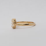 Comune - Bespoke Marquise, Round and Oval cut Diamond 14ct Yellow Gold Ring