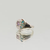 Une - Bespoke - Opal and Heart Signet
