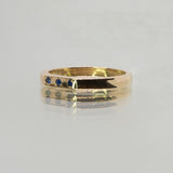 une. - Volume 1 - Signet #4 with 3 Sapphires