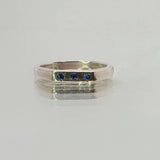 une. - Volume 1 - Signet #4 with 3 Sapphires