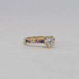 Une - Bespoke - Solitaire Heart Ring
