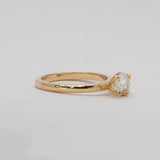 Comune - Bespoke - Twin Pear Cut Diamond 14ct Yellow Gold Ring