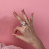 Une - Asteria - Garnet Ring