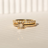 Benjamin Rose - Bespoke Champagne Diamond Solitaire Ring