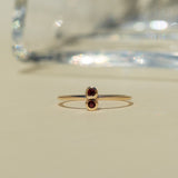 Benjamin Rose- Ruby Duo Ring