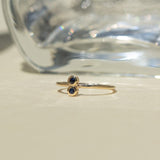 Benjamin Rose - Sapphire Duo Ring