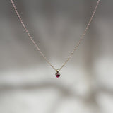 Benjamin Rose - Ruby Trio Necklace