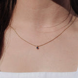Benjamin Rose - Sapphire Trio Necklace