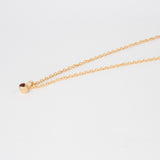 Benjamin Rose - Ruby Bezel Necklace