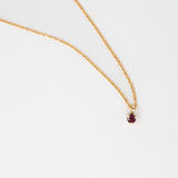 Benjamin Rose - Ruby Trio Necklace