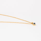 Benjamin Rose - Sapphire Trio Necklace