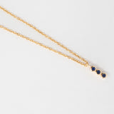 Benjamin Rose - Australian Sapphire Triplet Necklace