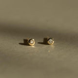 Benjamin Rose - Diamond Bezel Studs