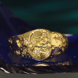 Bonus Prize - Sandcast 18k Moon Signet