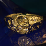 Bonus Prize - Sandcast 18k Moon Signet