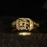 Bonus Prize - Sandcast Moon Signet