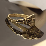 Bonus Prize - Sandcast Moon Signet