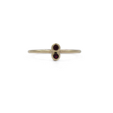 Benjamin Rose- Ruby Duo Ring