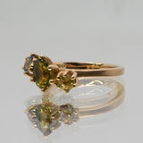 une - Parti Sapphire Triad Ring