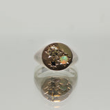 une - Signet #5 Zircon Opal Sapphire