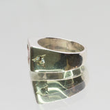 une - Signet #1 with Bi-Colour Tourmaline, Pink Tourmaline and White Sapphire