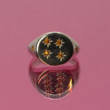 Une - Asteria - Citrine Ring