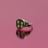 Une - Asteria - Peridot Ring