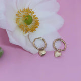 SGS Jewellery - Mini Heart Hoops