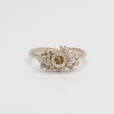 Manuela Igreja - Sterling Silver Posy Ring with Australian Zircon