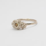 Manuela Igreja - Sterling Silver Posy Ring with Australian Zircon