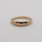 Benjamin Rose - Scattered Diamond Dome Ring
