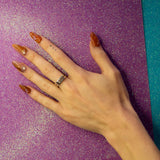 une. - Volume 1 - Signet #4 with 3 Sapphires