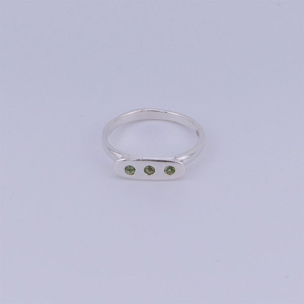 Silver Trio Ring