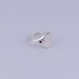 Stromboli Signet - Garnet