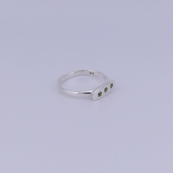Silver Trio Ring