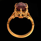 Metal Couture - Rimona Garnet Ring
