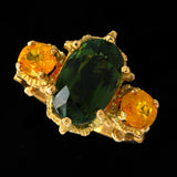 Metal Couture - Enthralled Tourmaline Ring