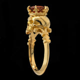 Metal Couture - Crowned Skull Ring